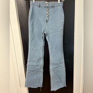 Forever 21 wide leg jeans size 27